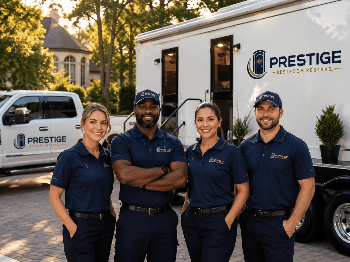 Trusted Luxury Portable Restrooms company in Cushing, IA